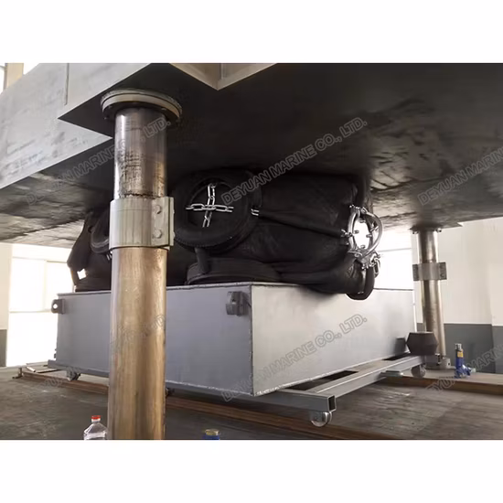 Tipo neto defensa de goma neumática de la defensa de ISO17357 de Yokohama inflable de goma