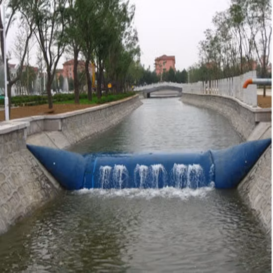Presa de goma inflable/airbag de bloqueo de agua con material EPDM/SBR con larga vida útil