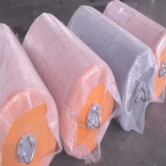 Defensa de goma sólida del muelle de la espuma del barco del barco marino/guardabarros de goma